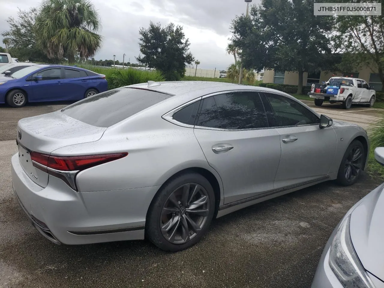 2018 Lexus Ls 500 Base VIN: JTHB51FF0J5000871 Lot: 75030744