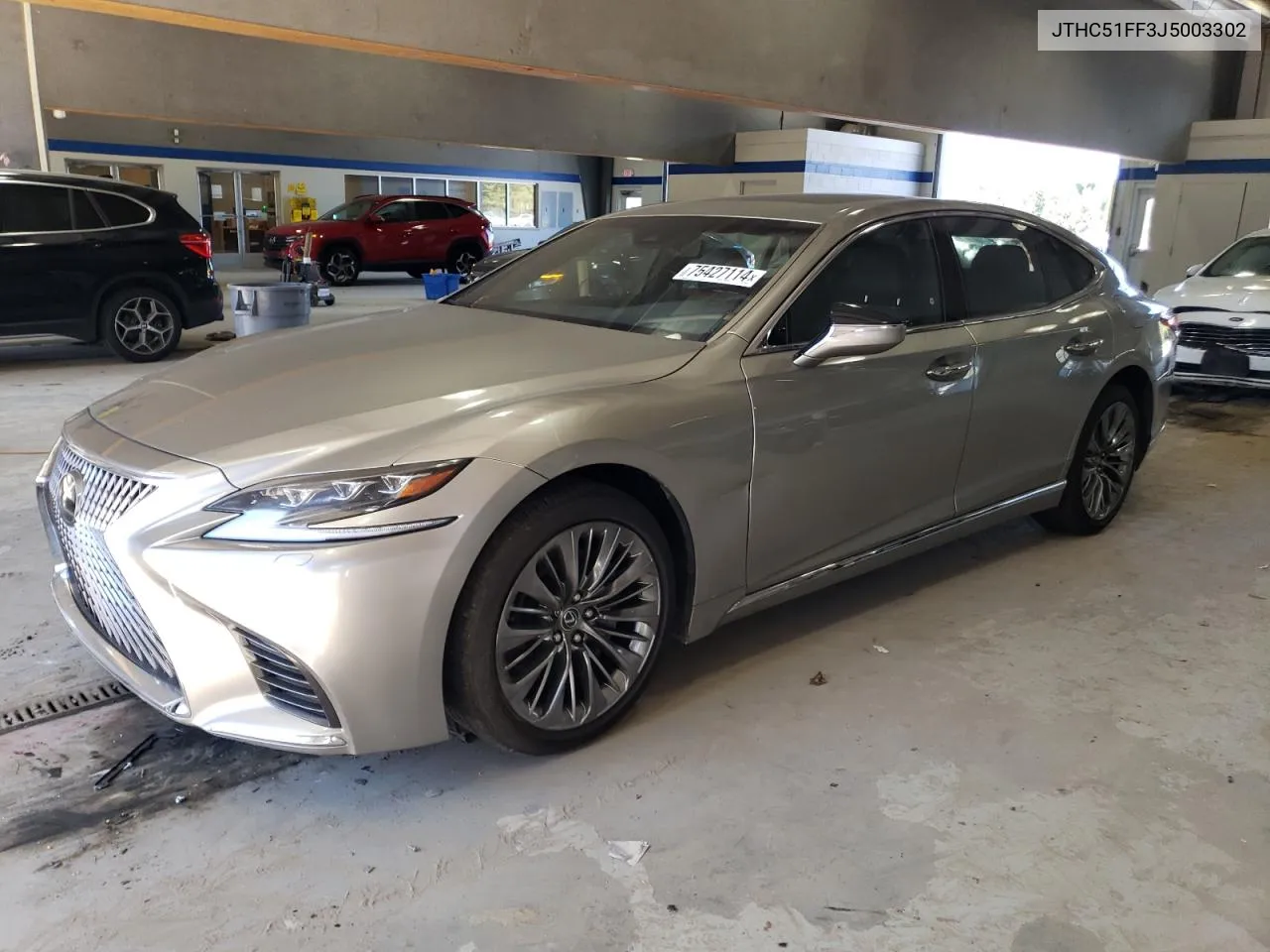 2018 Lexus Ls 500 Base VIN: JTHC51FF3J5003302 Lot: 75427114