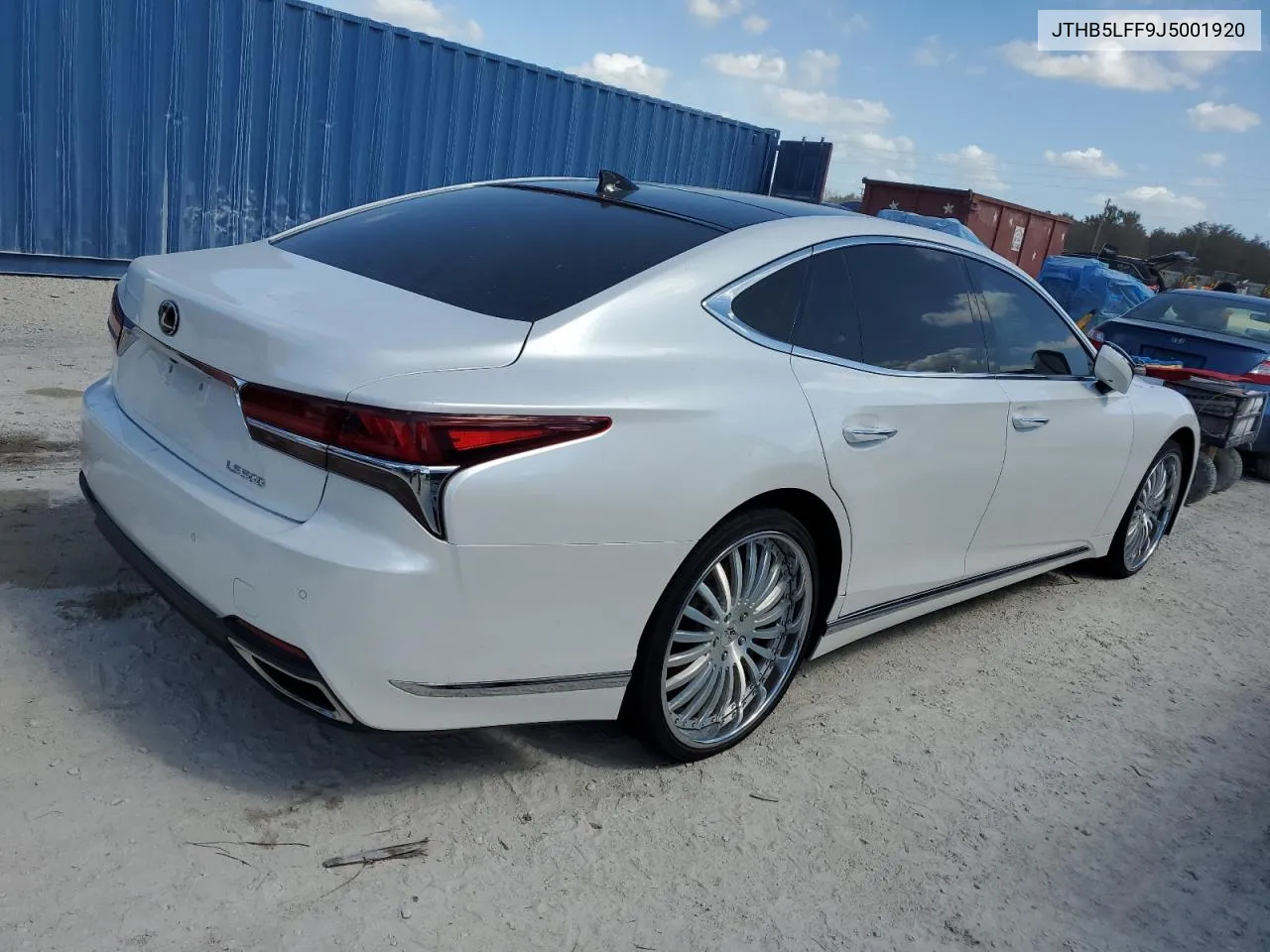 2018 Lexus Ls 500 VIN: JTHB5LFF9J5001920 Lot: 76780084