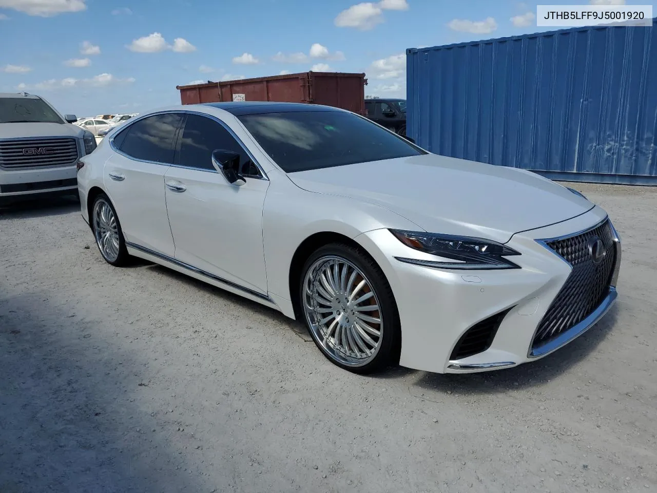 2018 Lexus Ls 500 VIN: JTHB5LFF9J5001920 Lot: 76780084