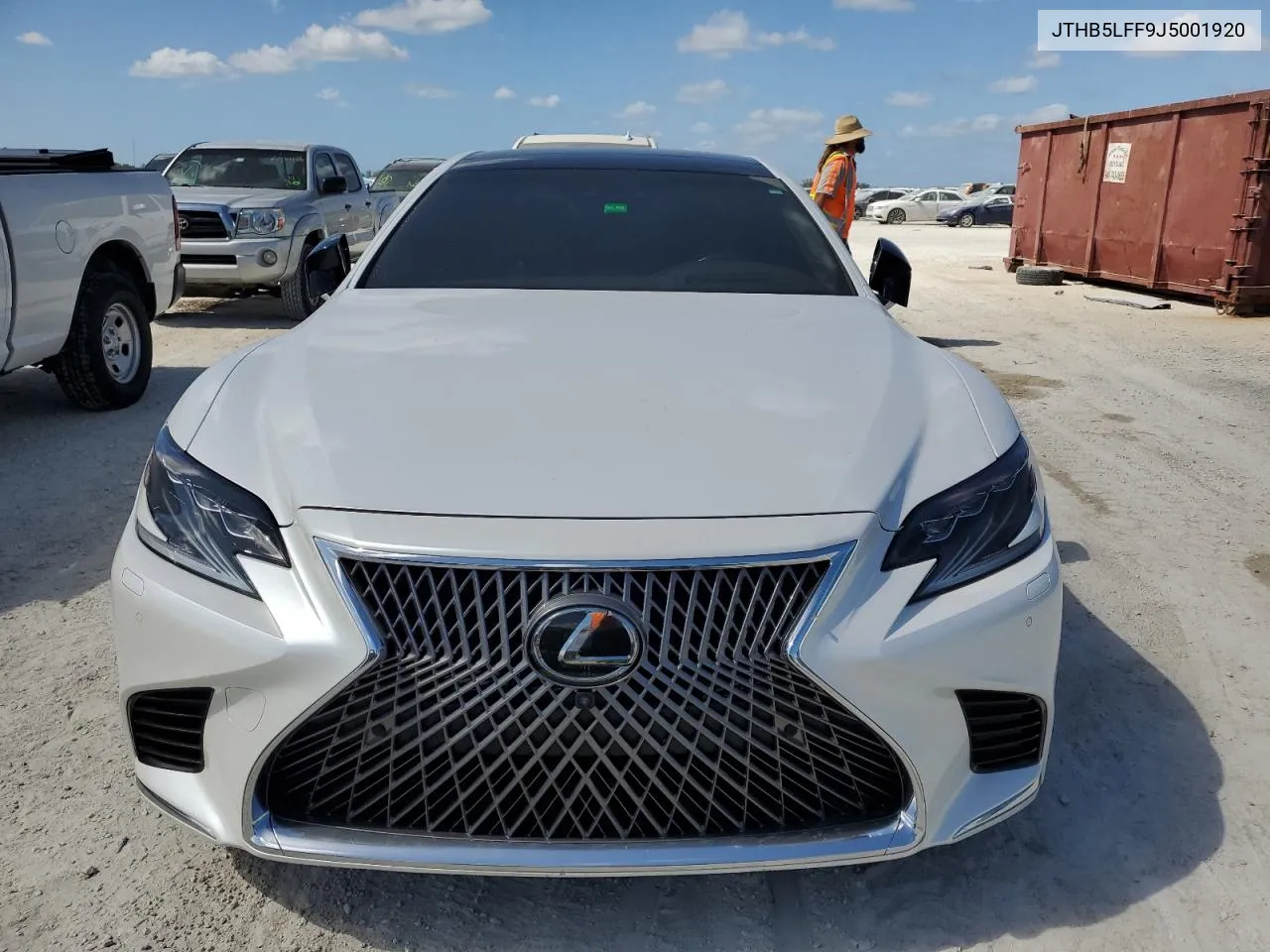 2018 Lexus Ls 500 VIN: JTHB5LFF9J5001920 Lot: 76780084