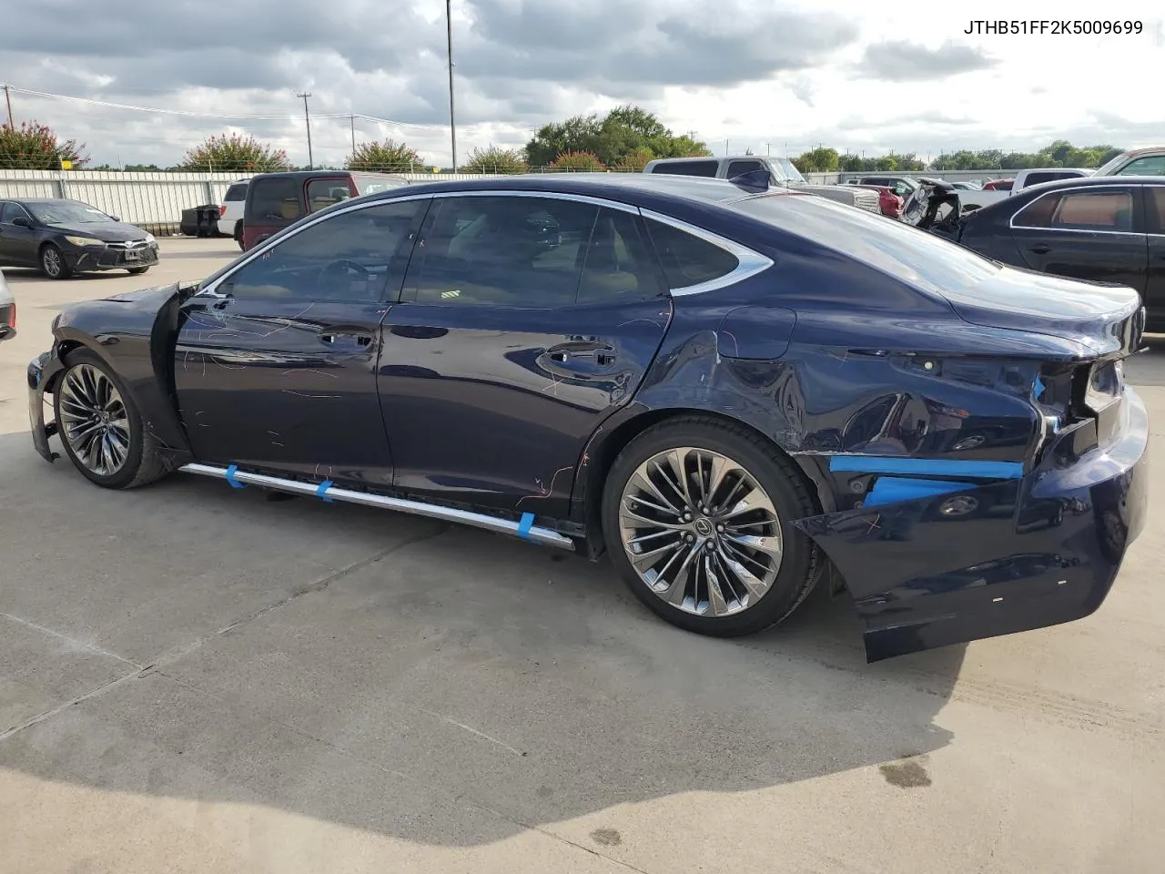 2019 Lexus Ls 500 Base VIN: JTHB51FF2K5009699 Lot: 64187094