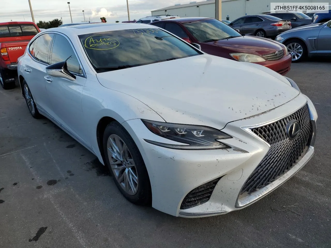 2019 Lexus Ls 500 Base VIN: JTHB51FF4K5008165 Lot: 73725824