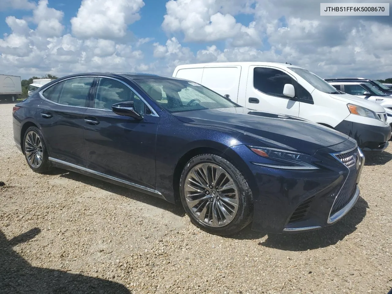 2019 Lexus Ls 500 Base VIN: JTHB51FF6K5008670 Lot: 73728144