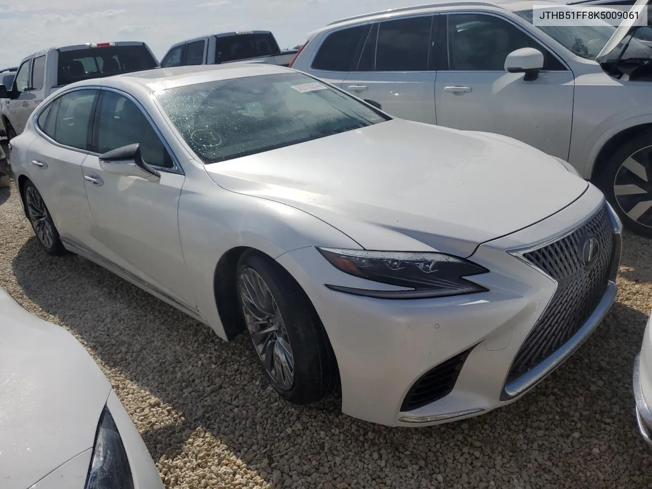 2019 Lexus Ls 500 Base VIN: JTHB51FF8K5009061 Lot: 75710244