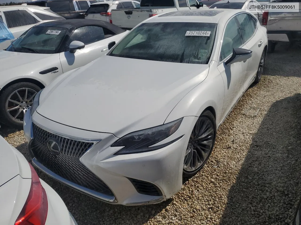 2019 Lexus Ls 500 Base VIN: JTHB51FF8K5009061 Lot: 75710244