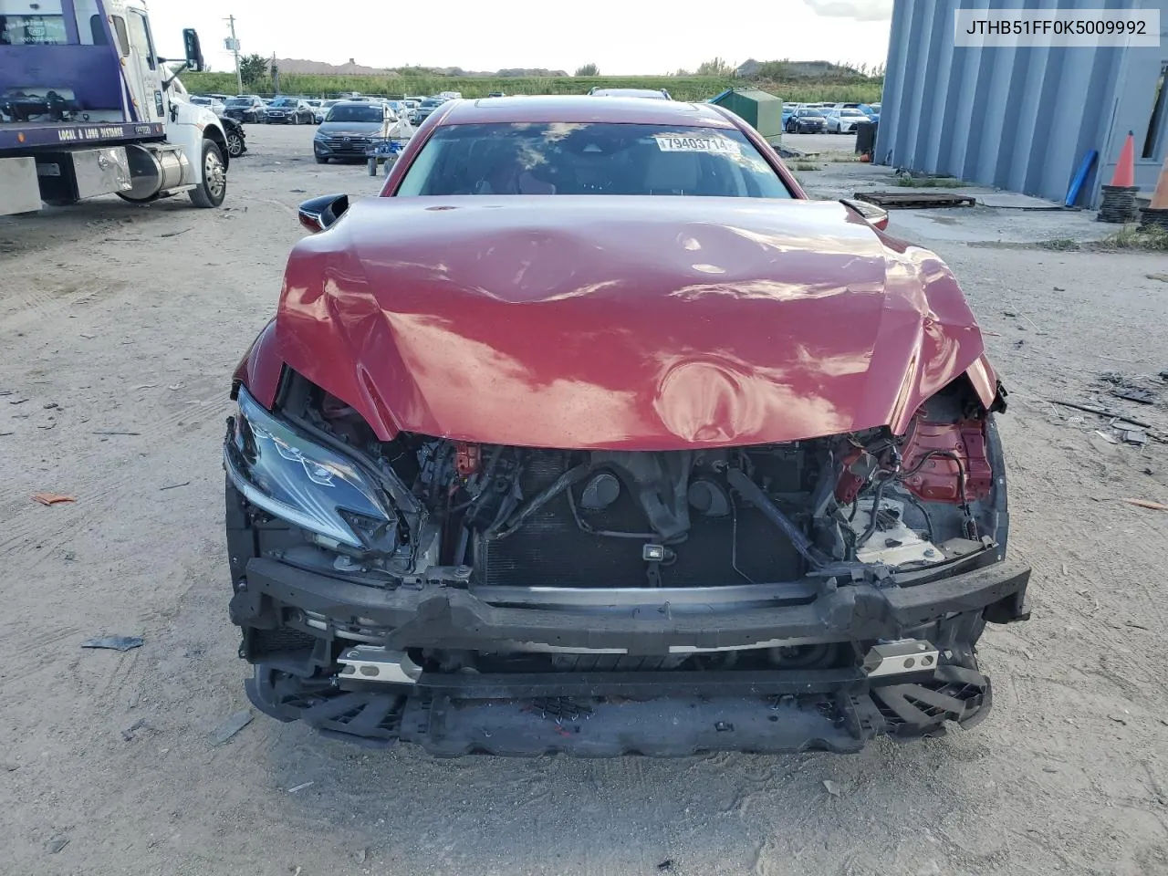 2019 Lexus Ls 500 Base VIN: JTHB51FF0K5009992 Lot: 79403714