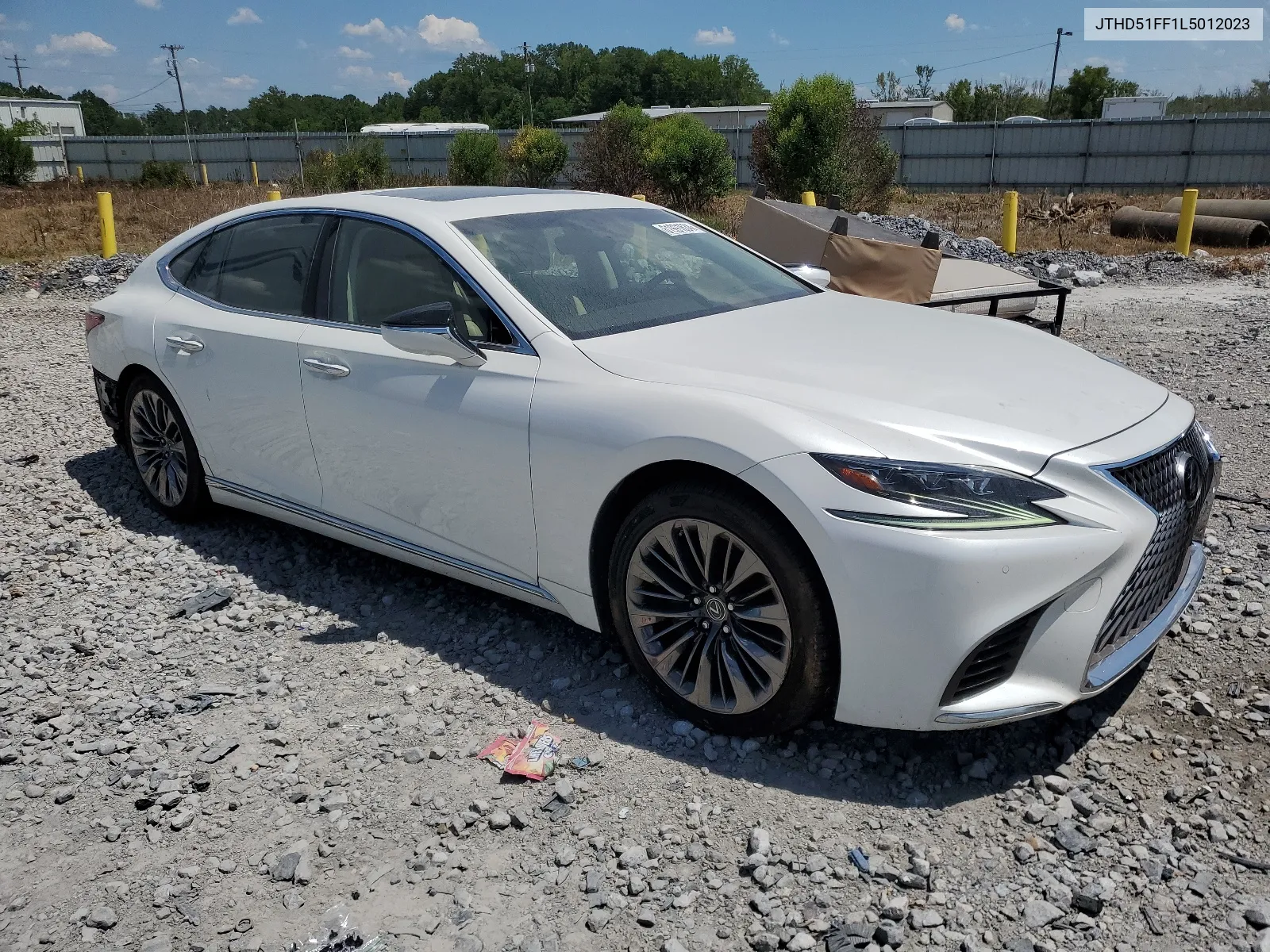 2020 Lexus Ls 500 Base VIN: JTHD51FF1L5012023 Lot: 61991634