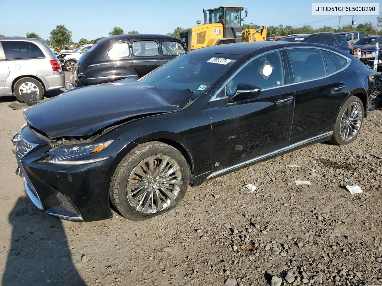 2020 Lexus Ls 500 Base VIN: JTHD51GF6L5008290 Lot: 70054174