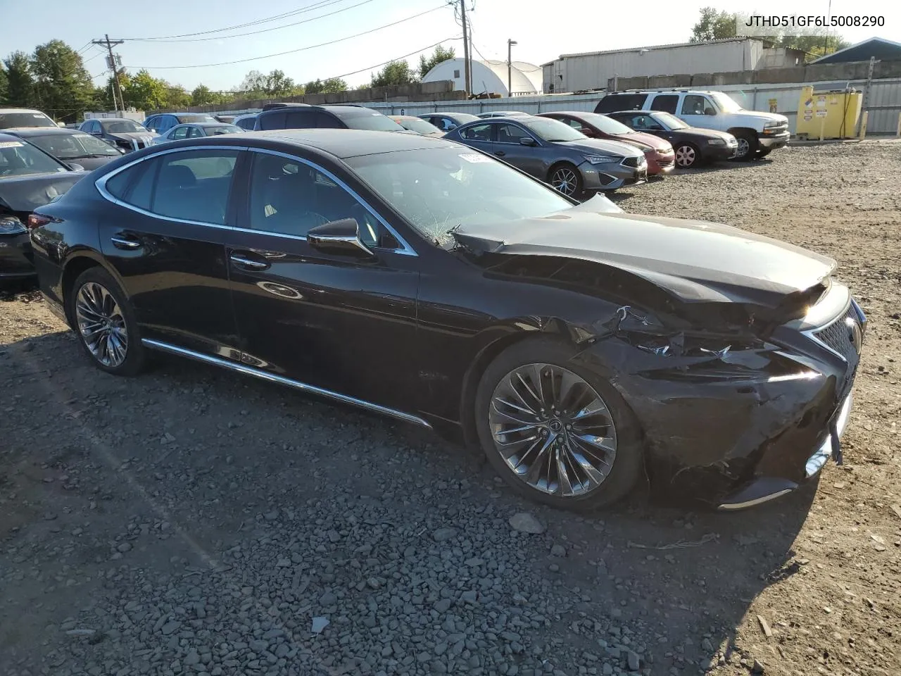 2020 Lexus Ls 500 Base VIN: JTHD51GF6L5008290 Lot: 70054174