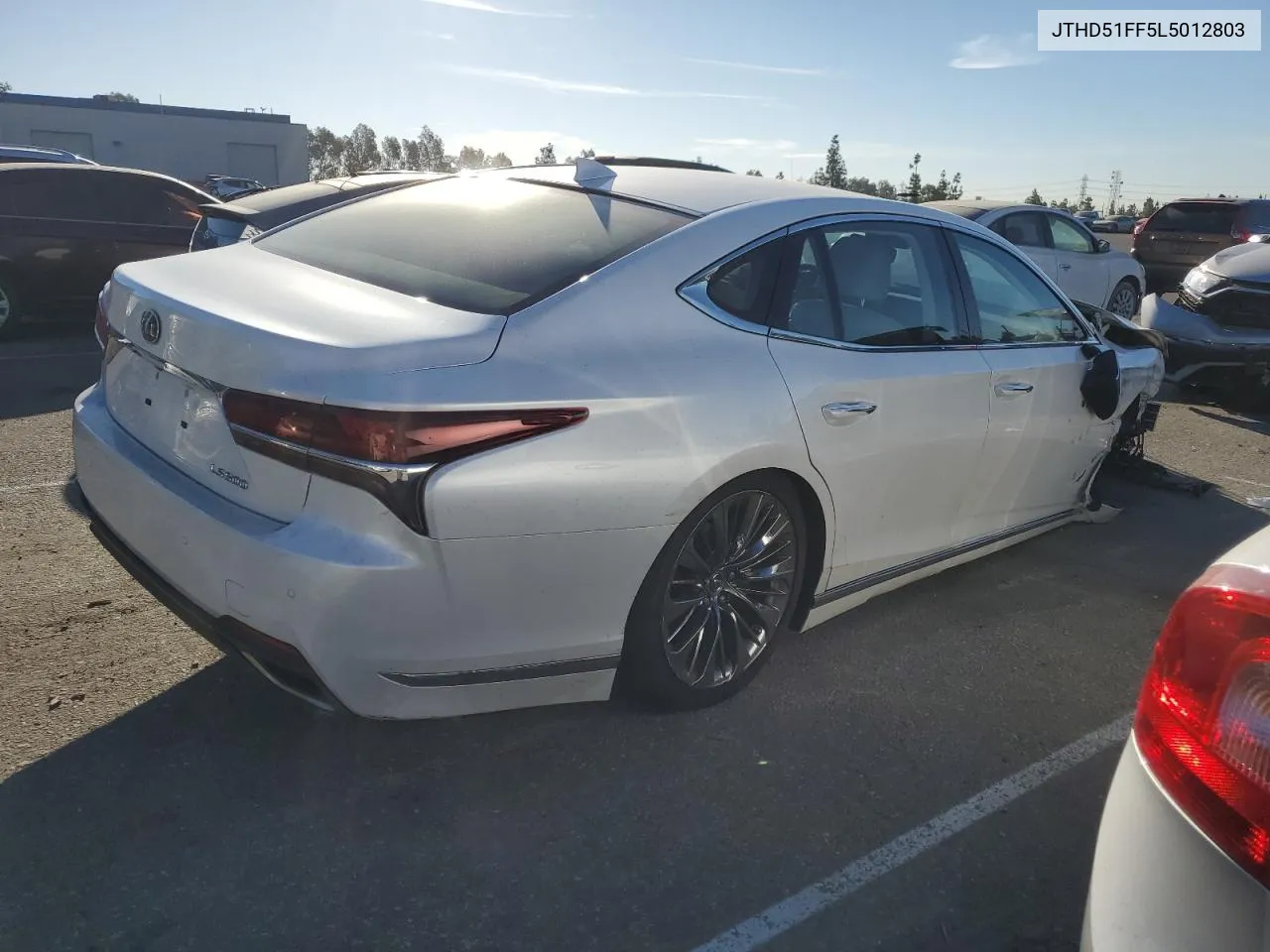 2020 Lexus Ls 500 Base VIN: JTHD51FF5L5012803 Lot: 75730534