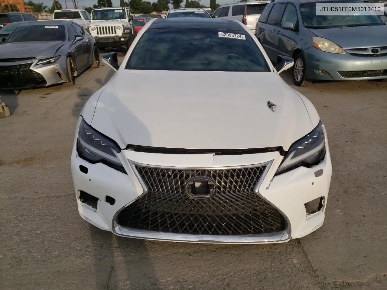 2021 Lexus Ls 500 Base VIN: JTHD51FF0M5013410 Lot: 62953724