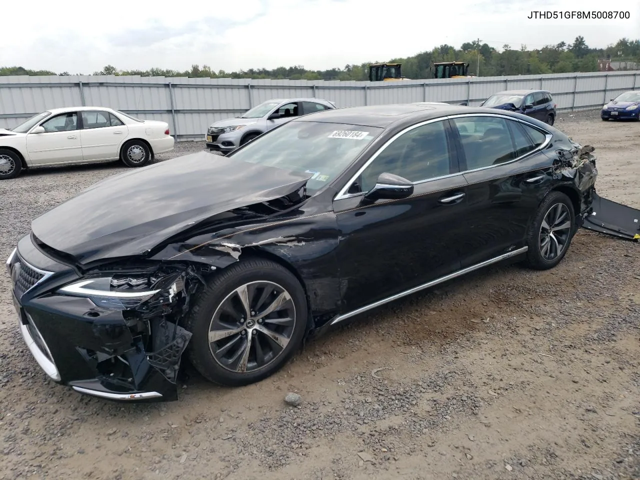 2021 Lexus Ls 500 Base VIN: JTHD51GF8M5008700 Lot: 69260184