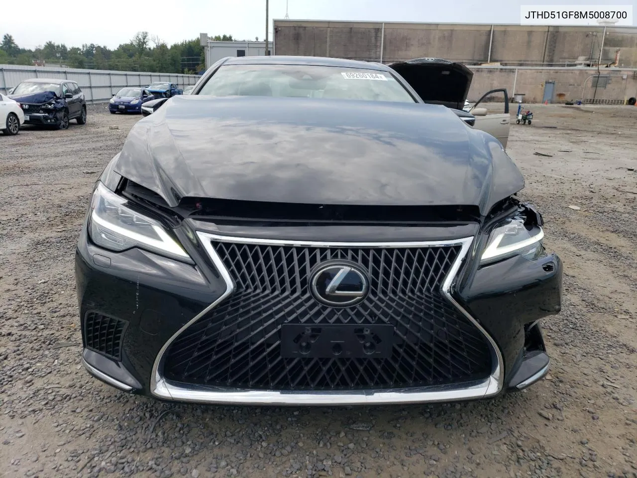 2021 Lexus Ls 500 Base VIN: JTHD51GF8M5008700 Lot: 69260184