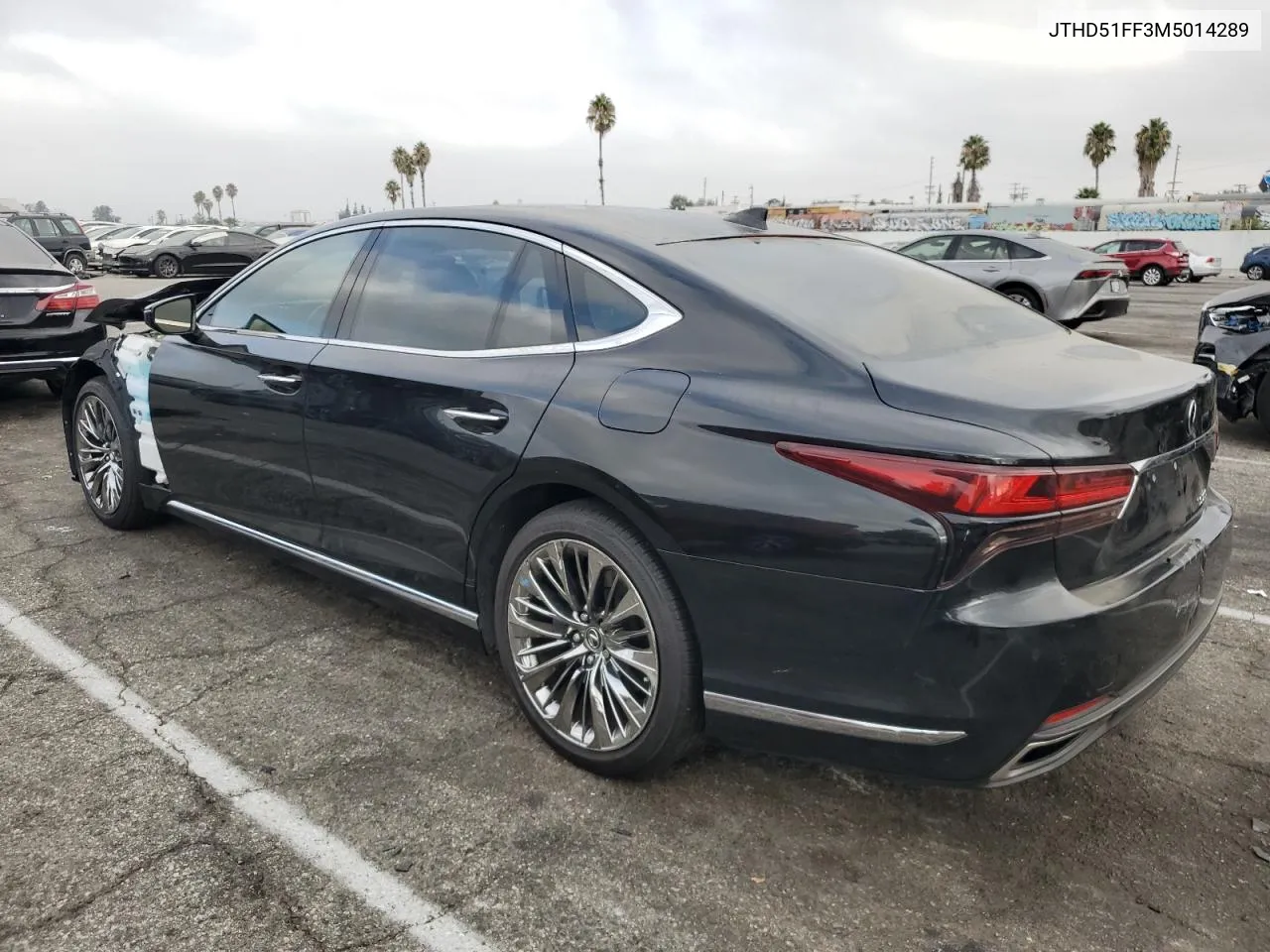 2021 Lexus Ls 500 Base VIN: JTHD51FF3M5014289 Lot: 71442284