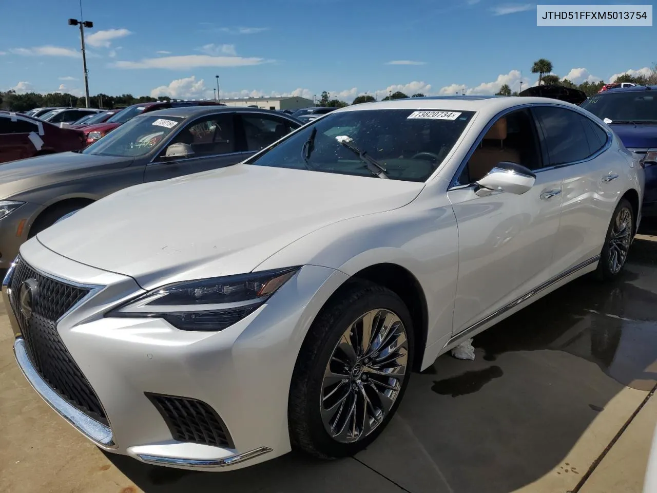 2021 Lexus Ls 500 Base VIN: JTHD51FFXM5013754 Lot: 73820734