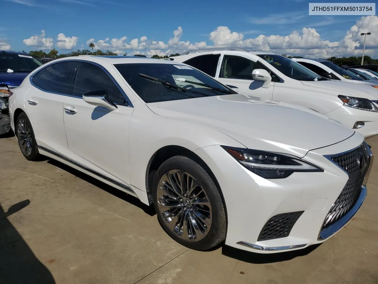 2021 Lexus Ls 500 Base VIN: JTHD51FFXM5013754 Lot: 73820734