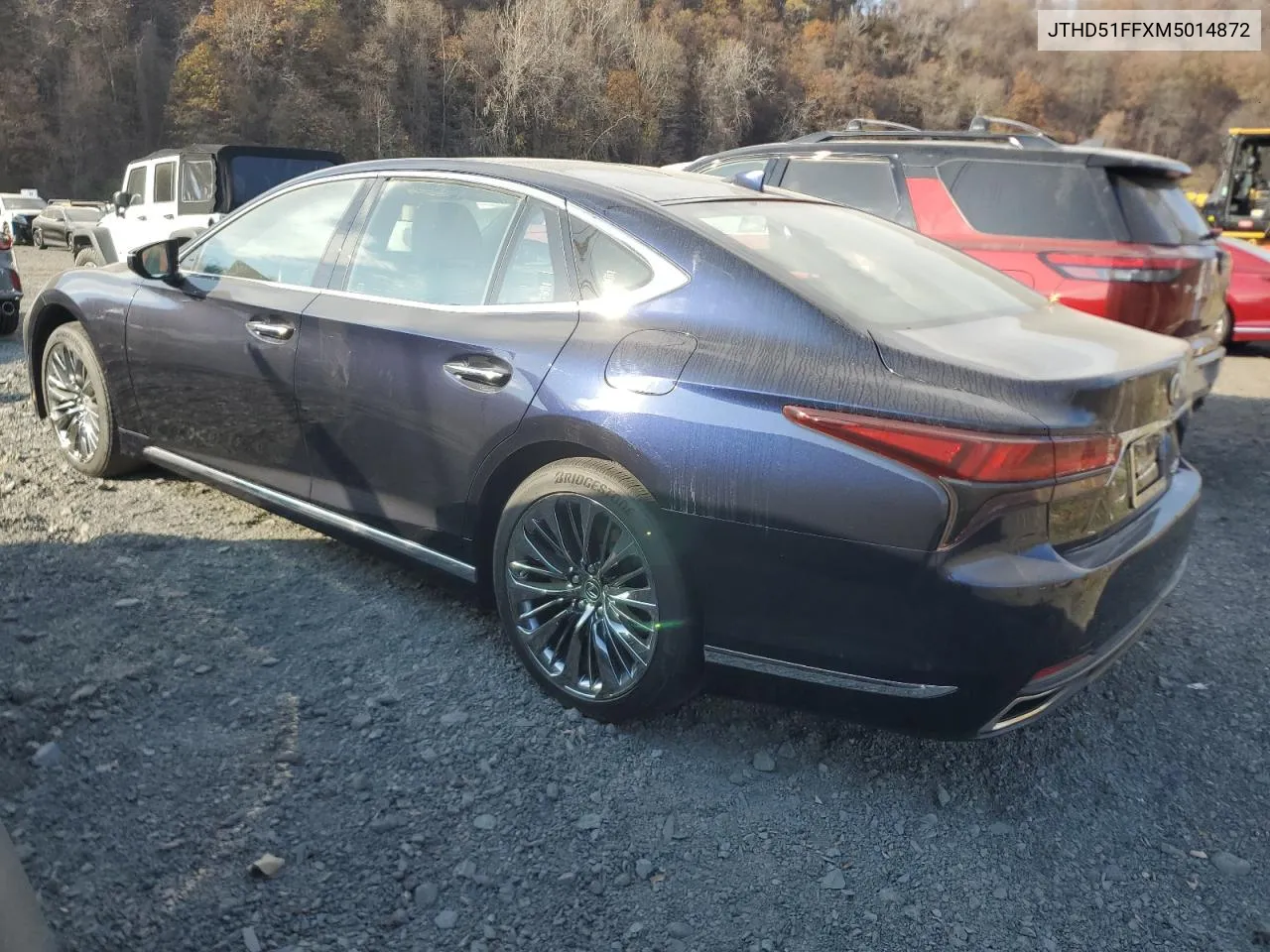 2021 Lexus Ls 500 Base VIN: JTHD51FFXM5014872 Lot: 79440674