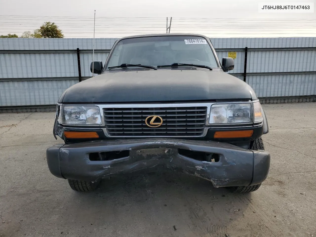 1996 Lexus Lx 450 VIN: JT6HJ88J6T0147463 Lot: 78847814