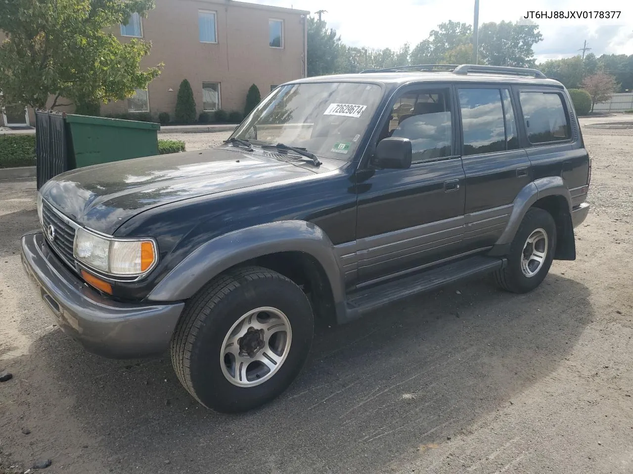 1997 Lexus Lx 450 VIN: JT6HJ88JXV0178377 Lot: 72629674