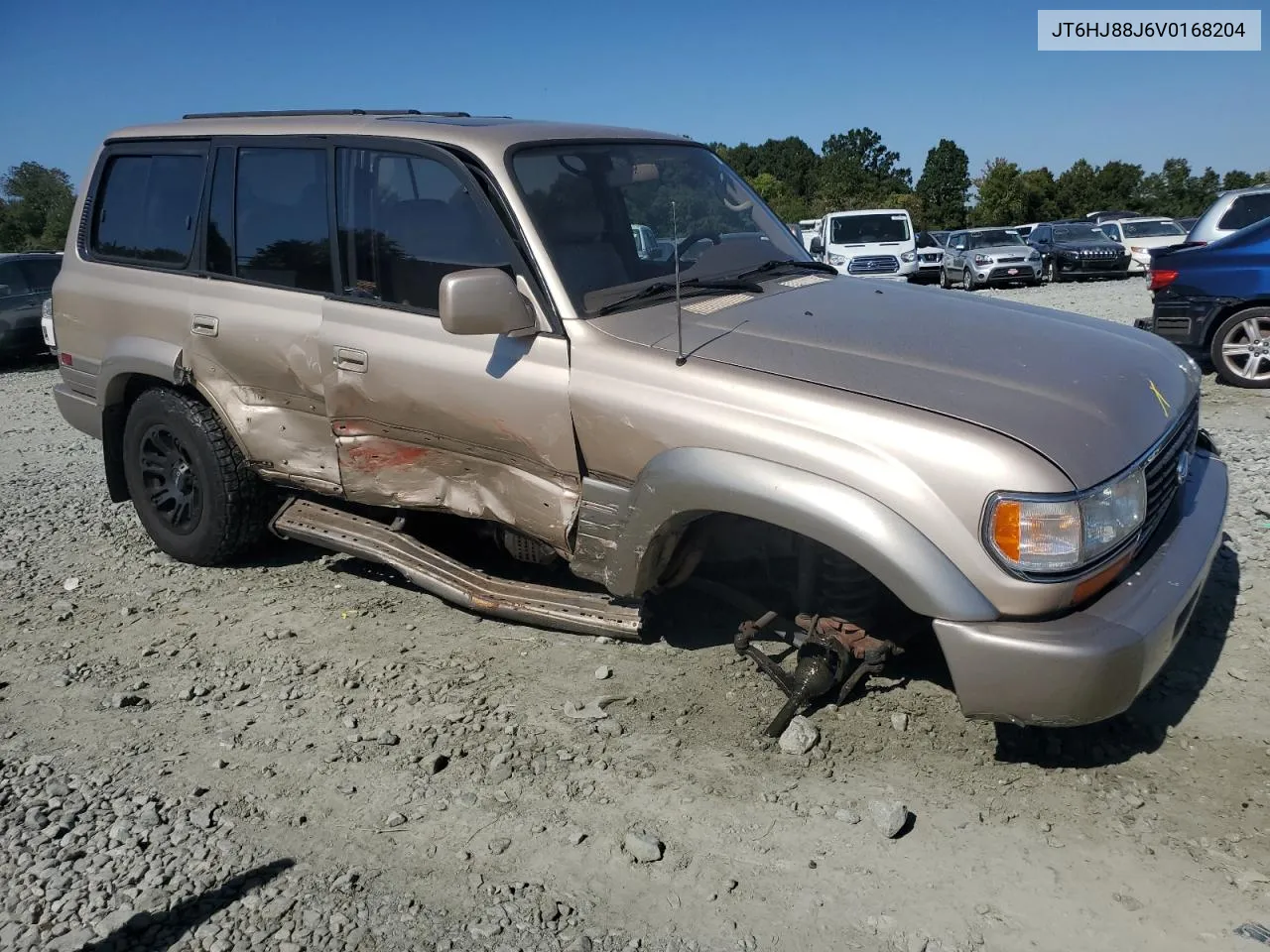 1997 Lexus Lx 450 VIN: JT6HJ88J6V0168204 Lot: 75232934