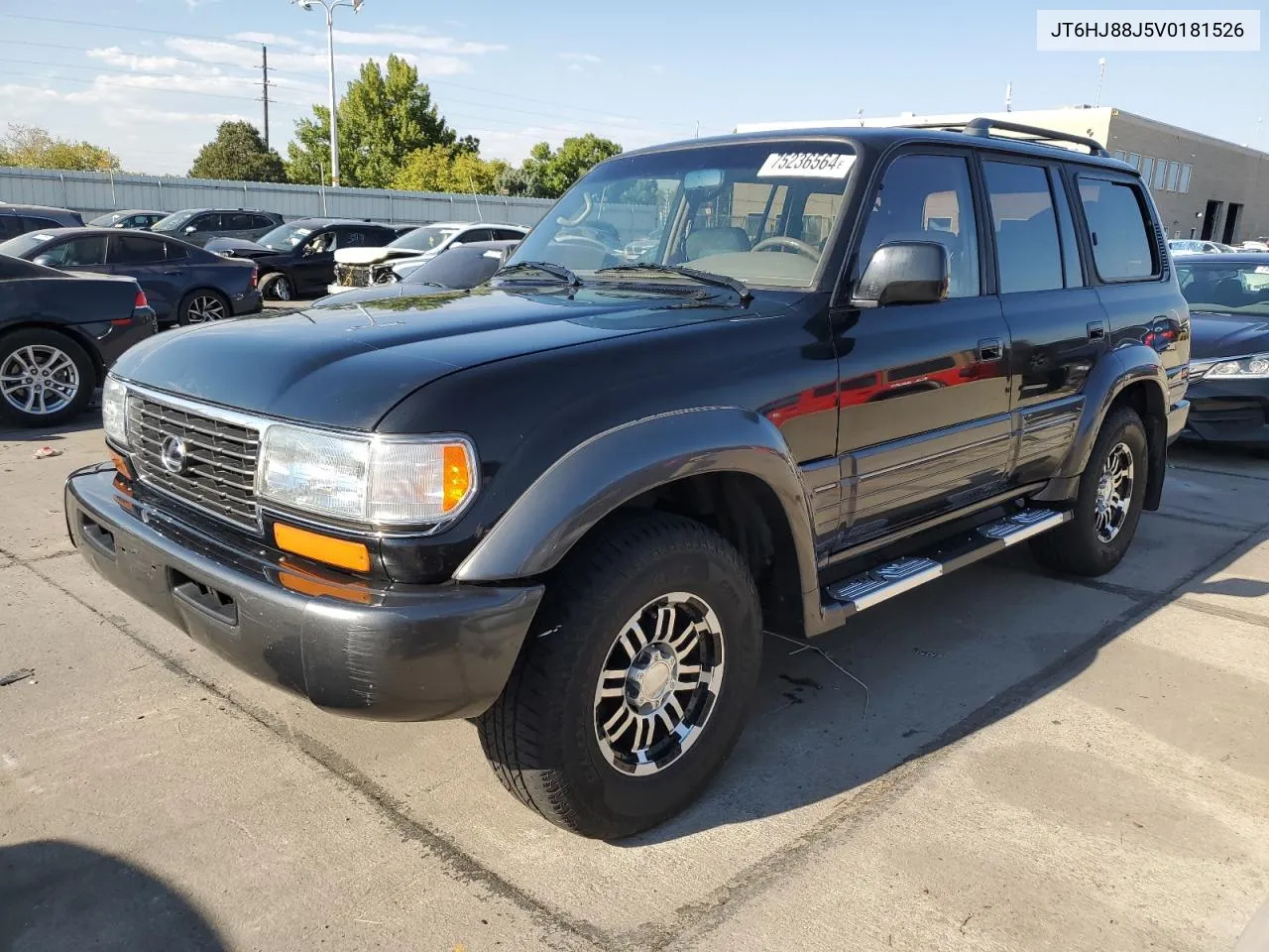 1997 Lexus Lx 450 VIN: JT6HJ88J5V0181526 Lot: 75236564