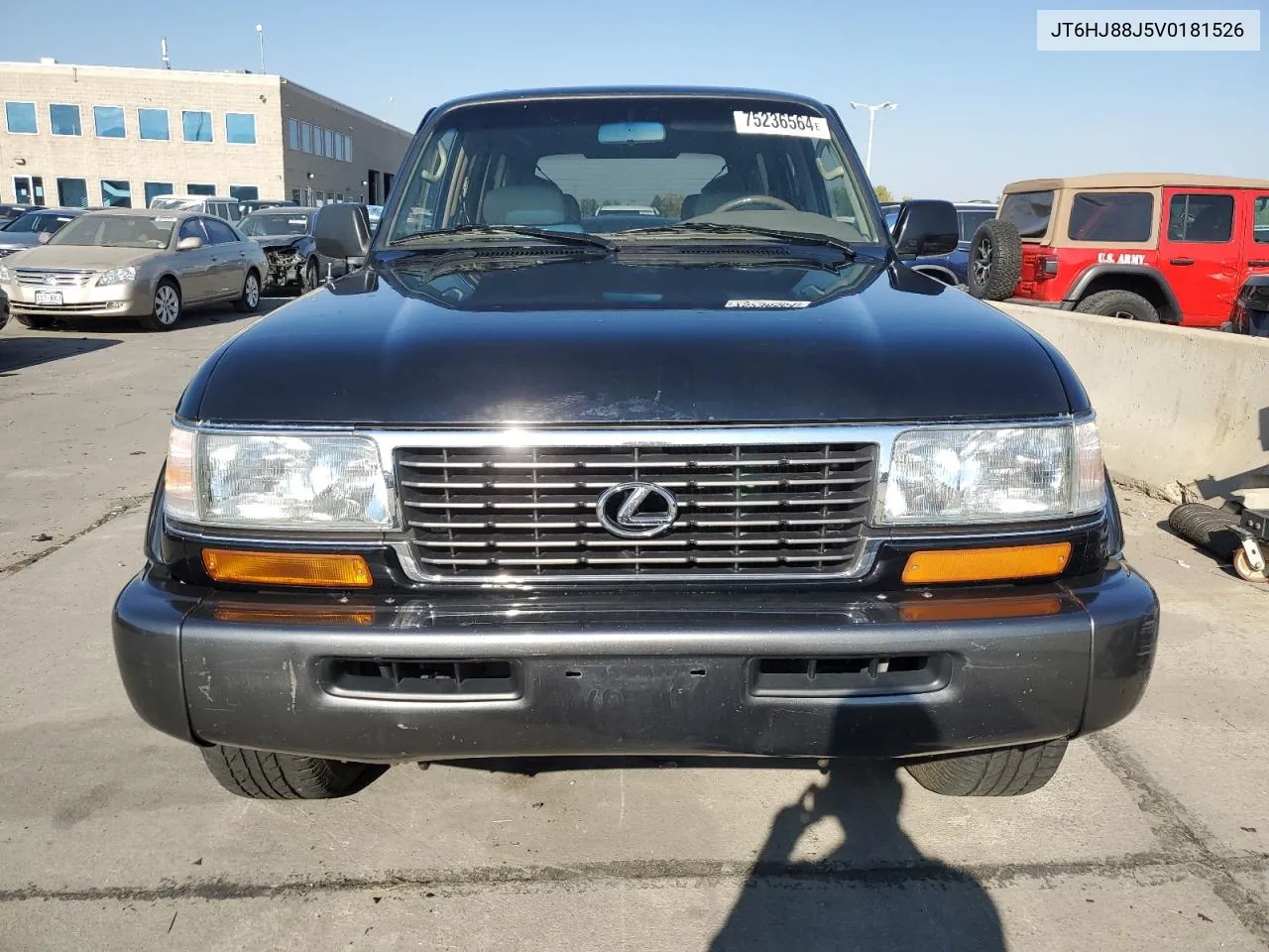 1997 Lexus Lx 450 VIN: JT6HJ88J5V0181526 Lot: 75236564