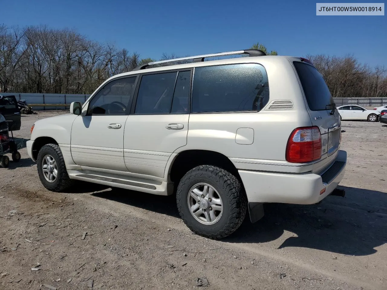 1998 Lexus Lx 470 VIN: JT6HT00W5W0018914 Lot: 46623744