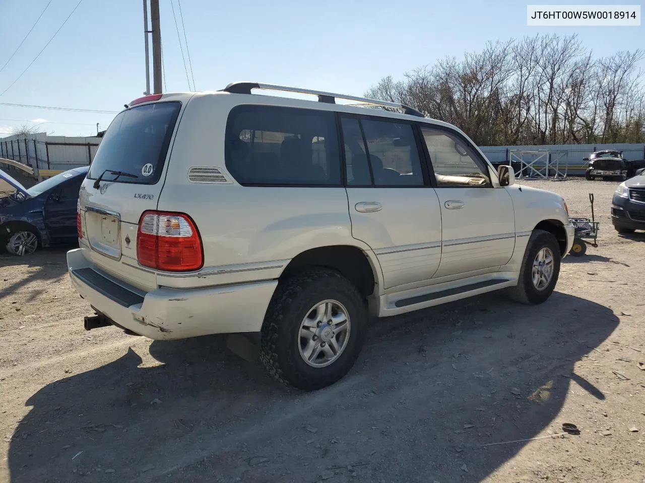 1998 Lexus Lx 470 VIN: JT6HT00W5W0018914 Lot: 46623744