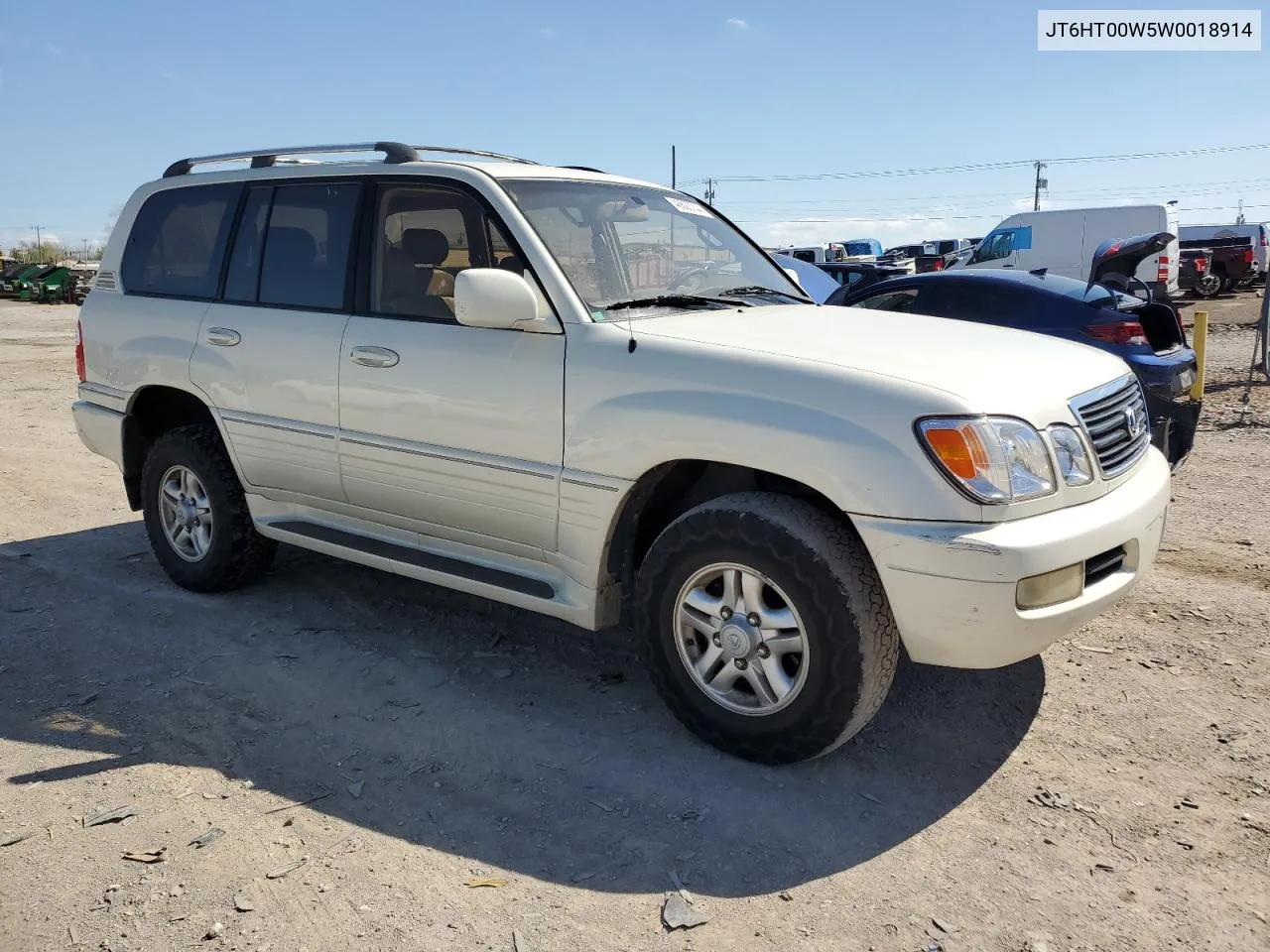 1998 Lexus Lx 470 VIN: JT6HT00W5W0018914 Lot: 46623744