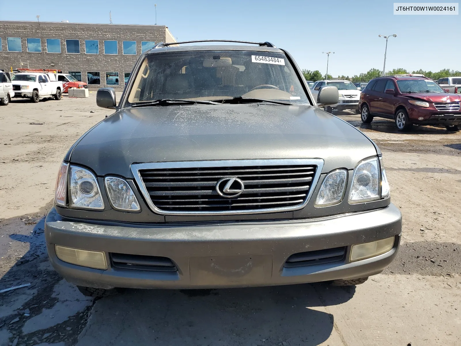 1998 Lexus Lx 470 VIN: JT6HT00W1W0024161 Lot: 65483484