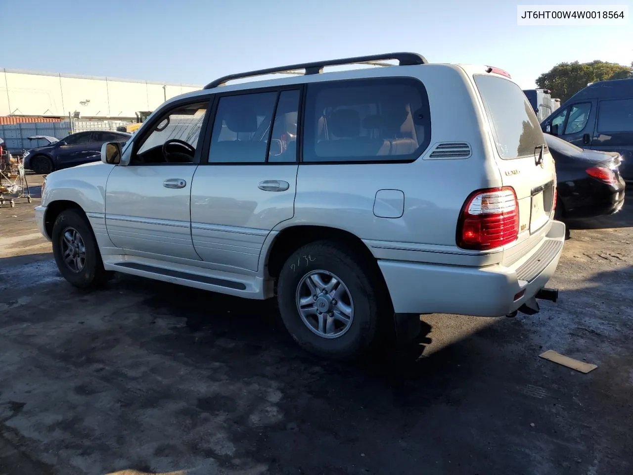 1998 Lexus Lx 470 VIN: JT6HT00W4W0018564 Lot: 69072804