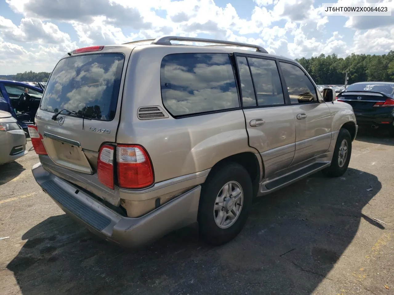 1999 Lexus Lx 470 VIN: JT6HT00W2X0064623 Lot: 73181964