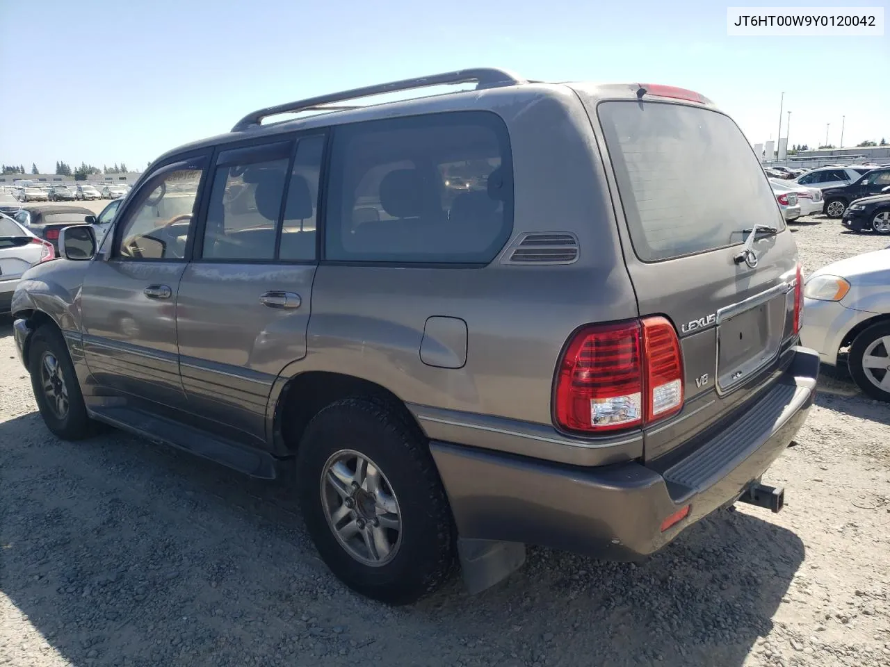 2000 Lexus Lx 470 VIN: JT6HT00W9Y0120042 Lot: 56749544