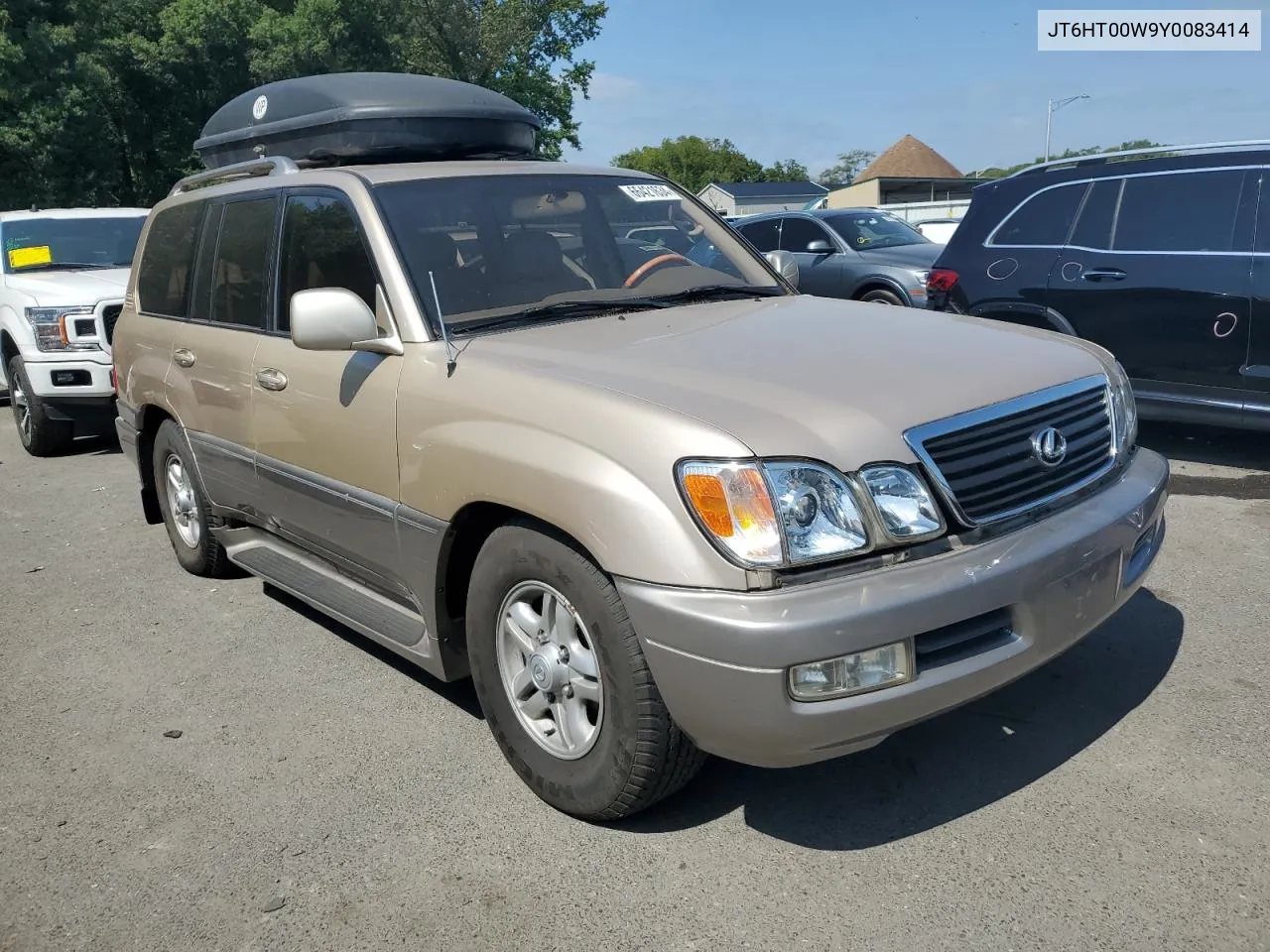 2000 Lexus Lx 470 VIN: JT6HT00W9Y0083414 Lot: 66421634