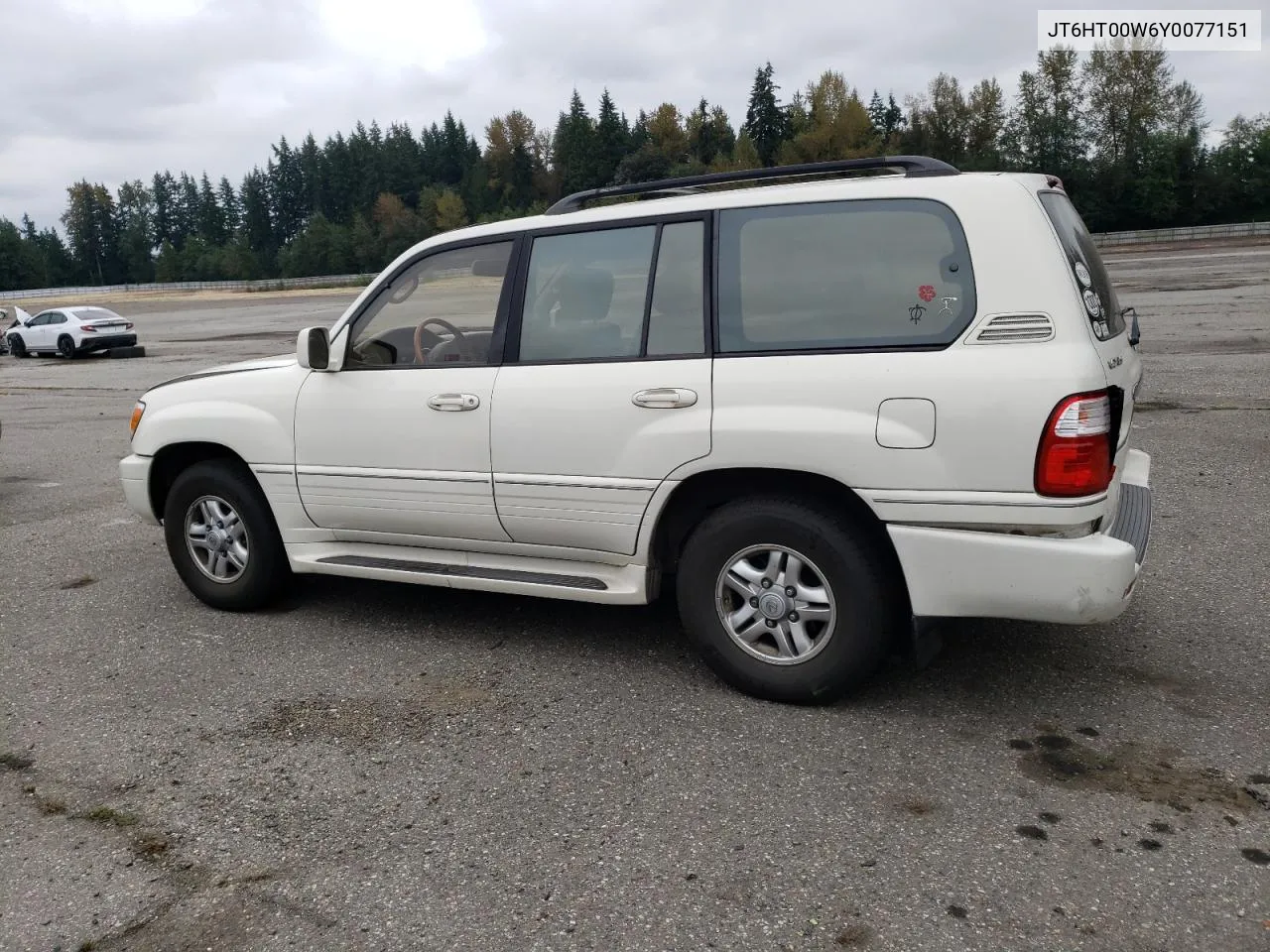 2000 Lexus Lx 470 VIN: JT6HT00W6Y0077151 Lot: 70678424