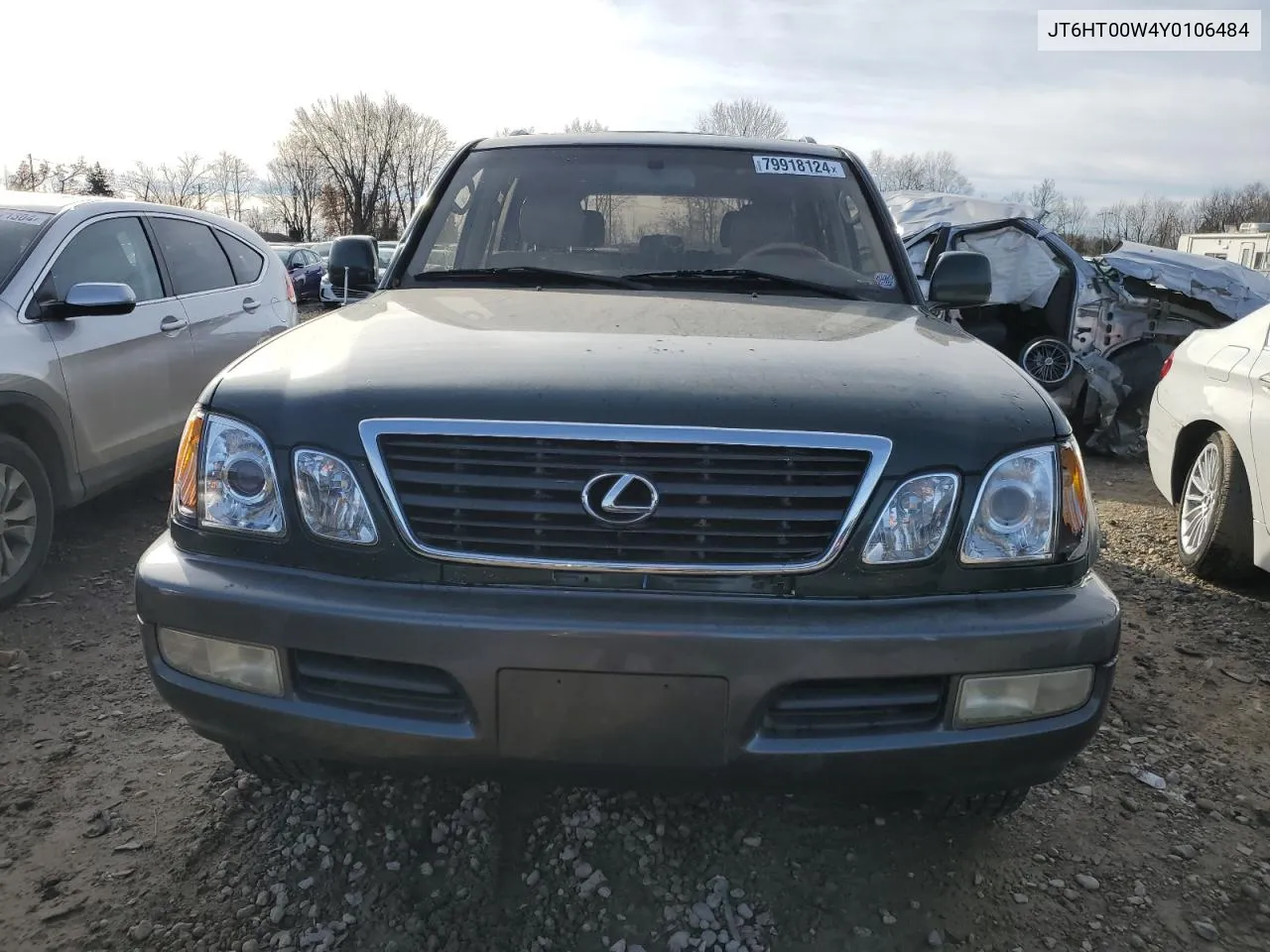 2000 Lexus Lx 470 VIN: JT6HT00W4Y0106484 Lot: 79918124