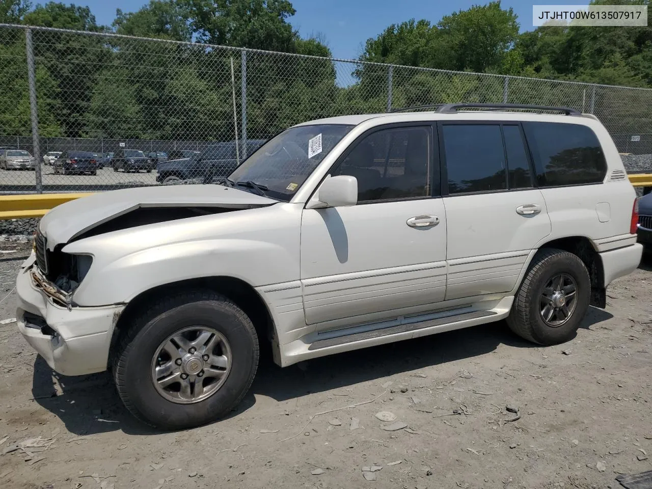 2001 Lexus Lx 470 VIN: JTJHT00W613507917 Lot: 63062334