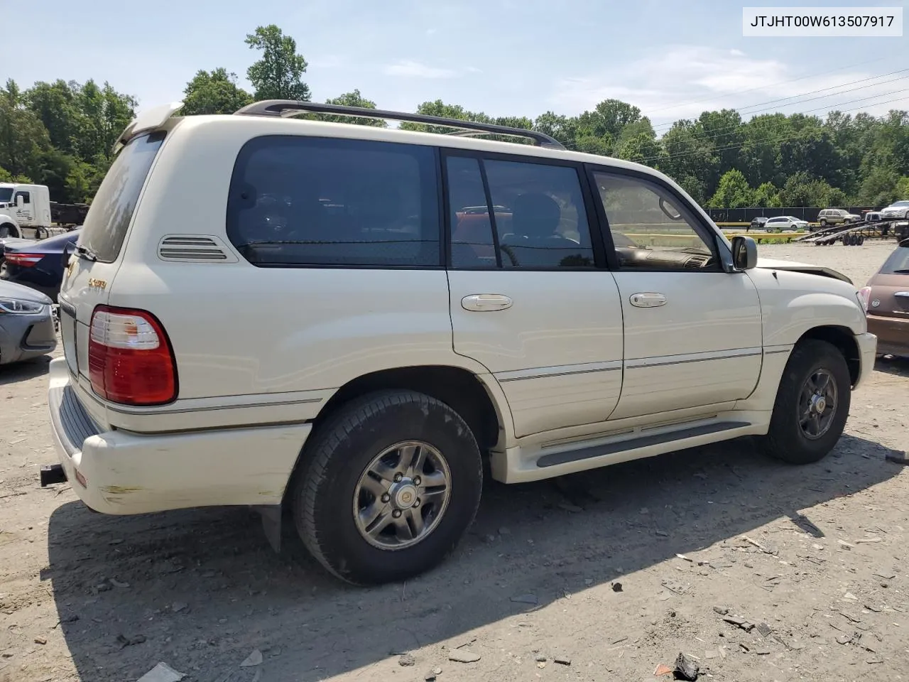 2001 Lexus Lx 470 VIN: JTJHT00W613507917 Lot: 63062334