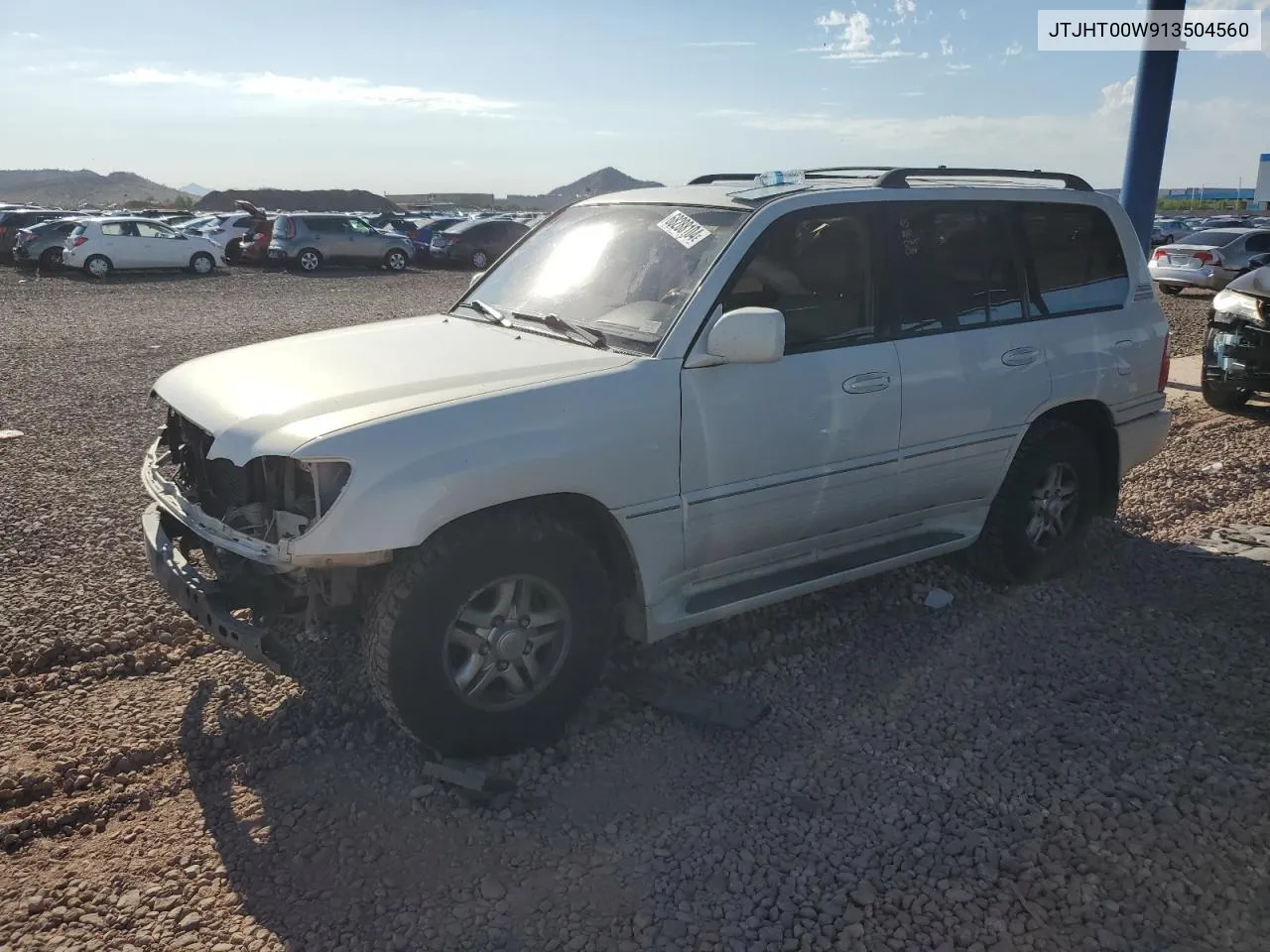 2001 Lexus Lx 470 VIN: JTJHT00W913504560 Lot: 68288104