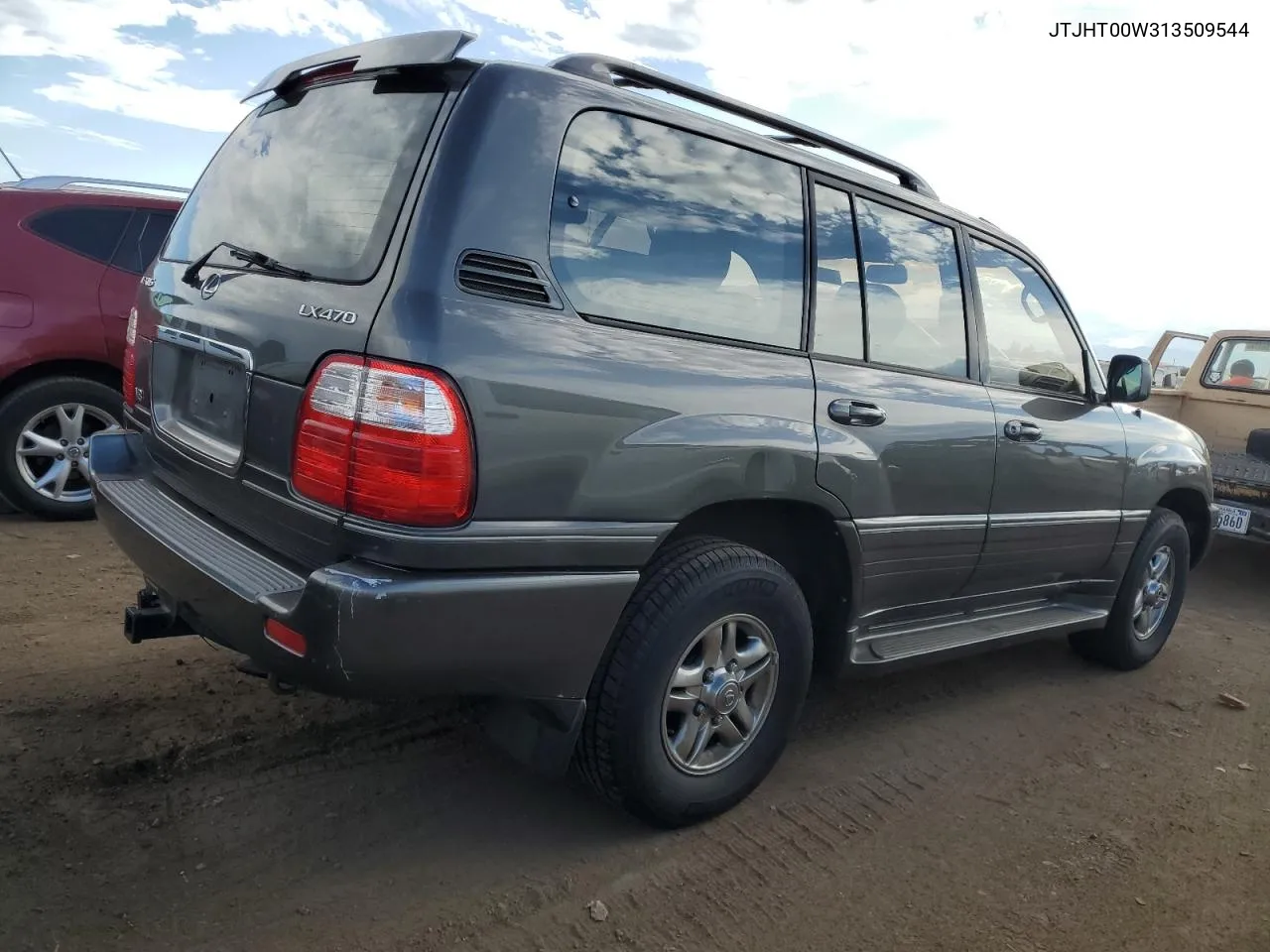 2001 Lexus Lx 470 VIN: JTJHT00W313509544 Lot: 69942924