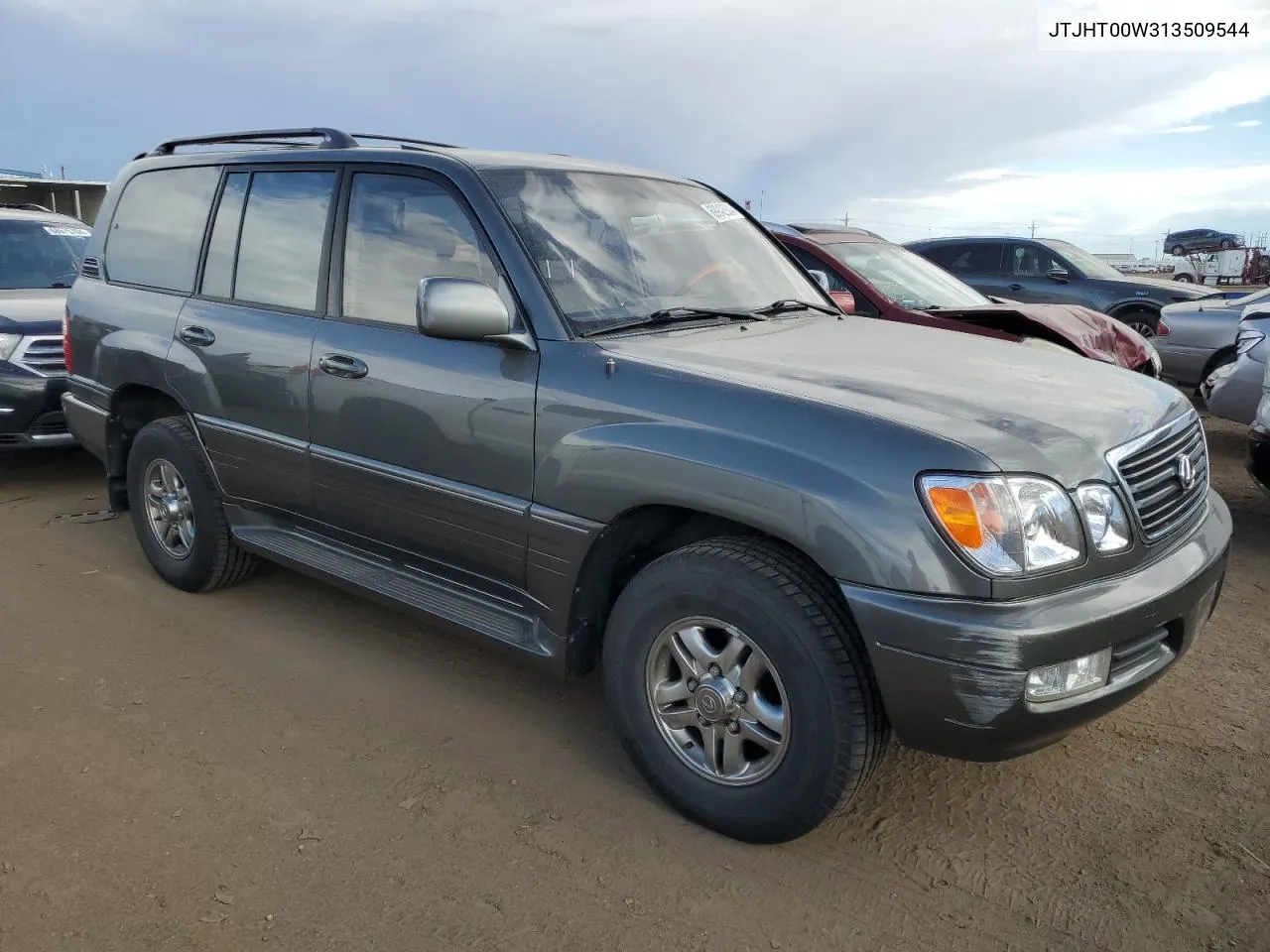 2001 Lexus Lx 470 VIN: JTJHT00W313509544 Lot: 69942924