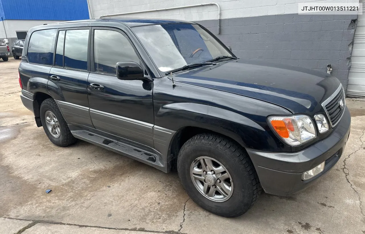 JTJHT00W013511221 2001 Lexus Lx 470