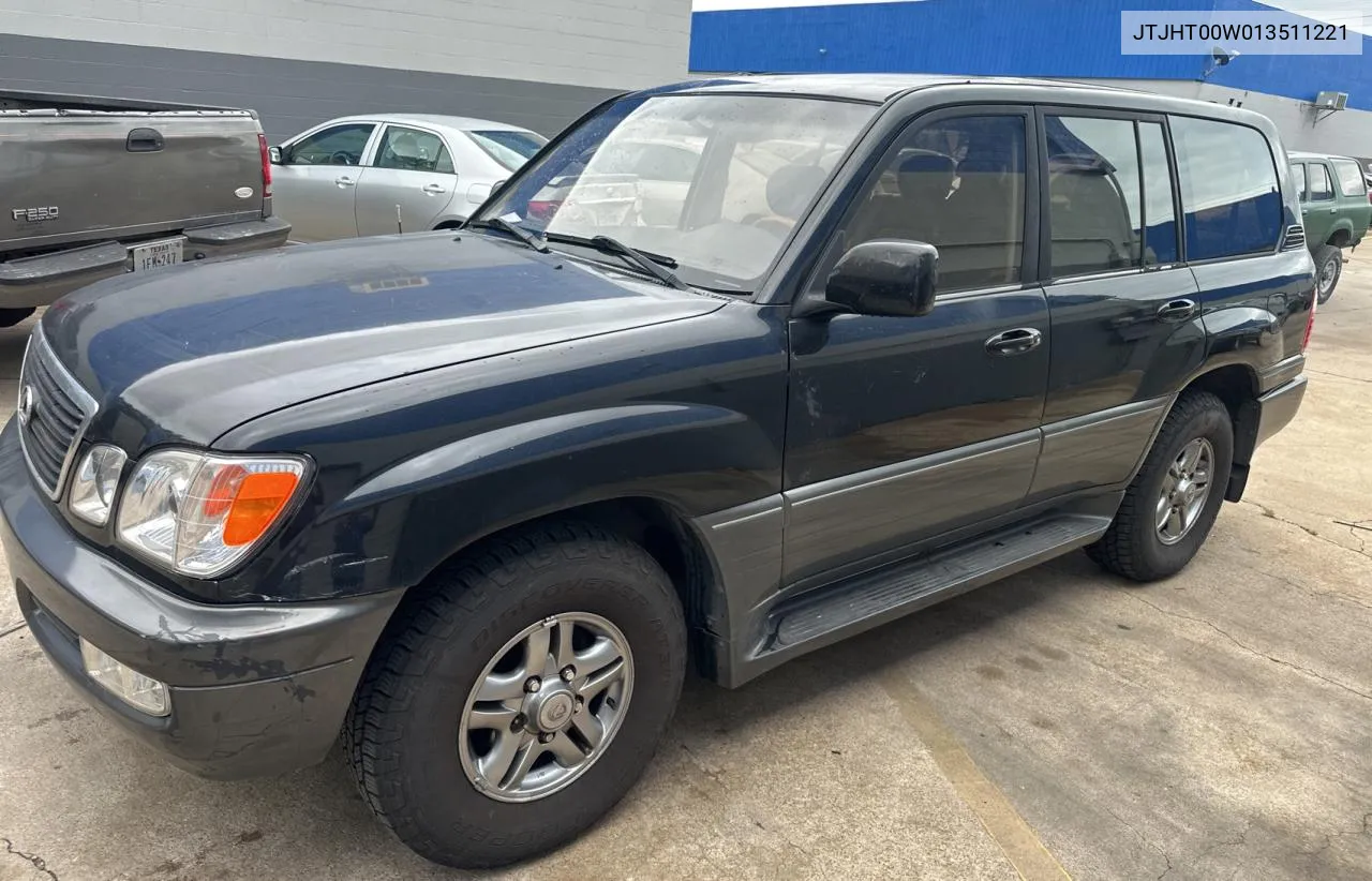 JTJHT00W013511221 2001 Lexus Lx 470