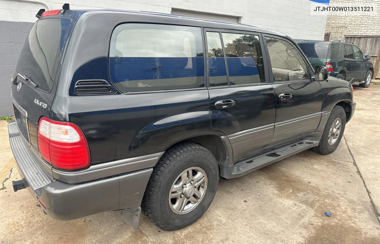 JTJHT00W013511221 2001 Lexus Lx 470