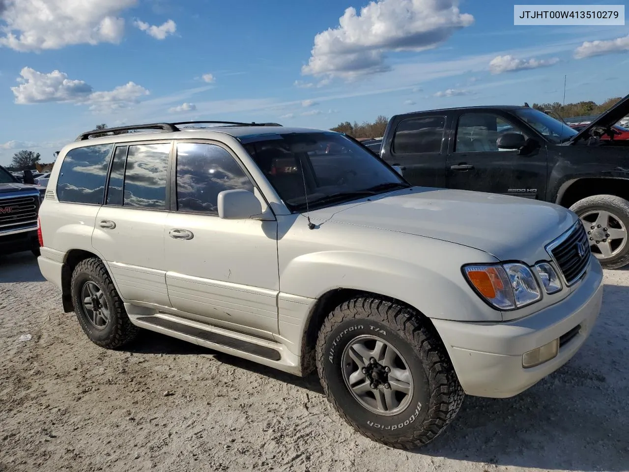 2001 Lexus Lx 470 VIN: JTJHT00W413510279 Lot: 75103974