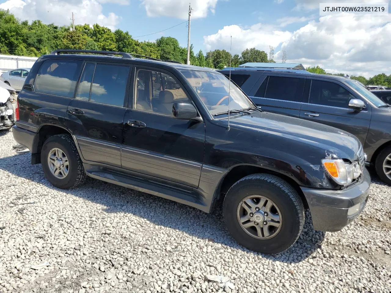 2002 Lexus Lx 470 VIN: JTJHT00W623521219 Lot: 54613324