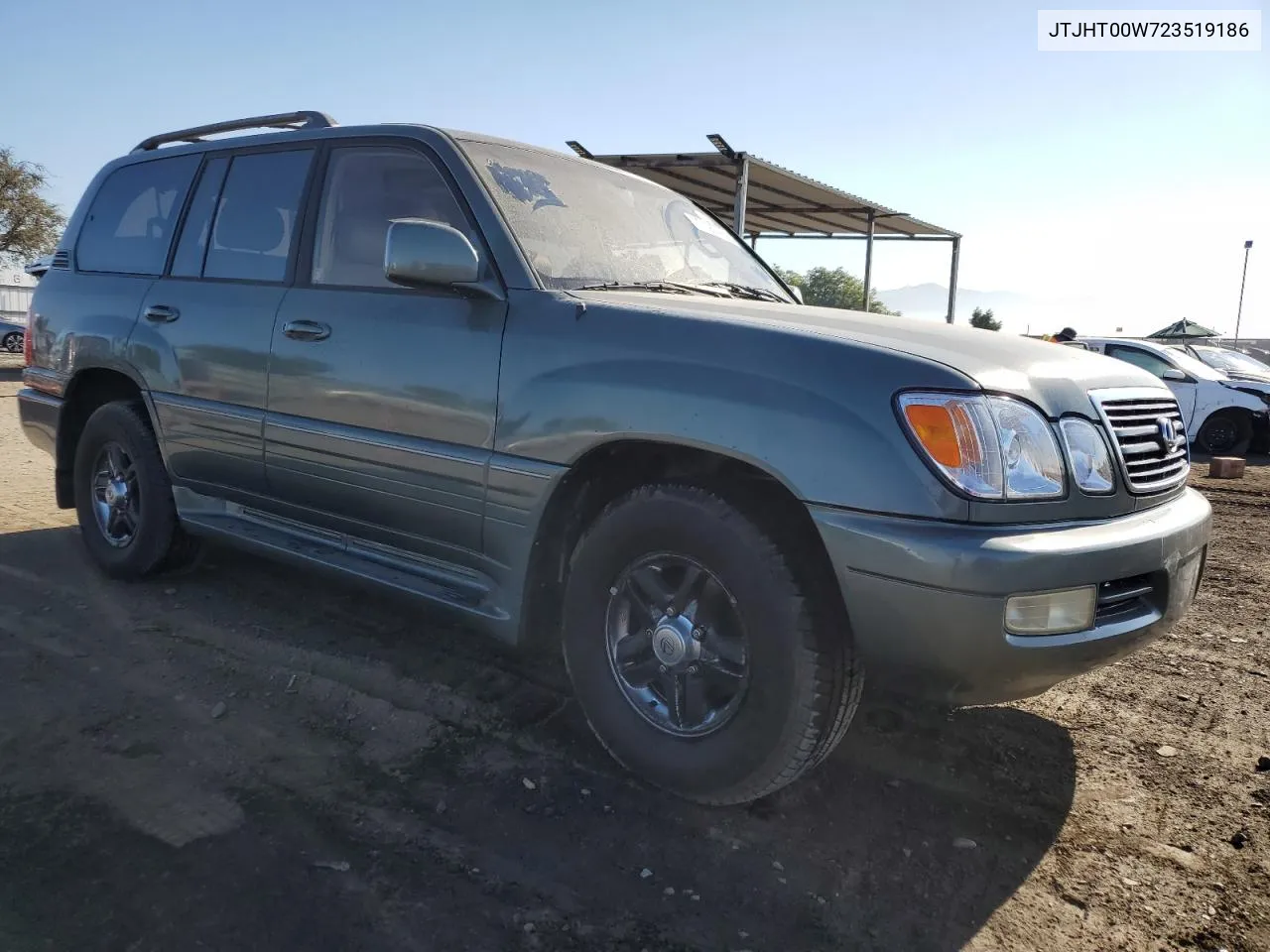 2002 Lexus Lx 470 VIN: JTJHT00W723519186 Lot: 70190464