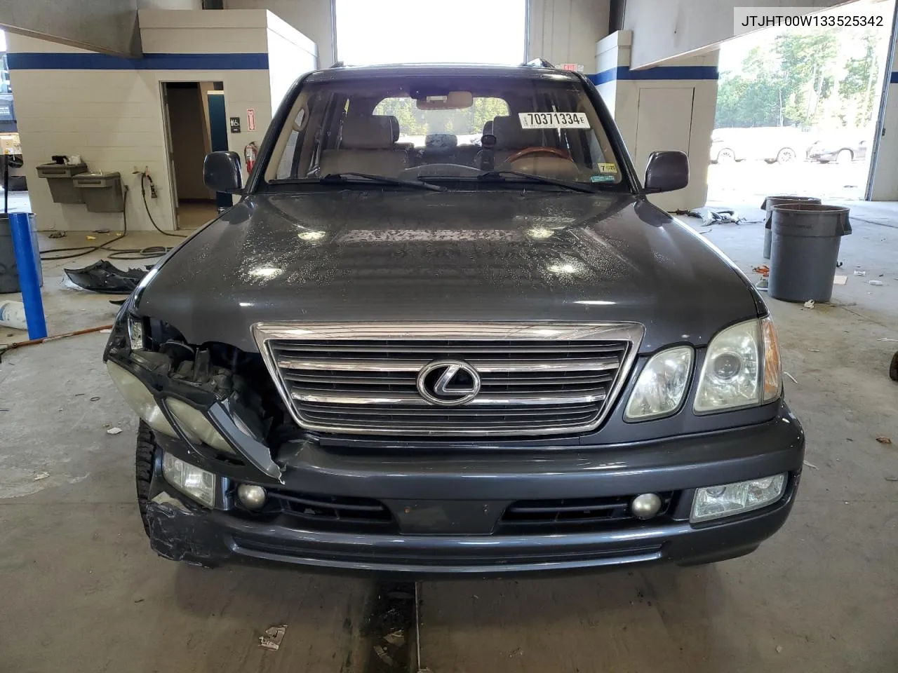 2003 Lexus Lx 470 VIN: JTJHT00W133525342 Lot: 70371334