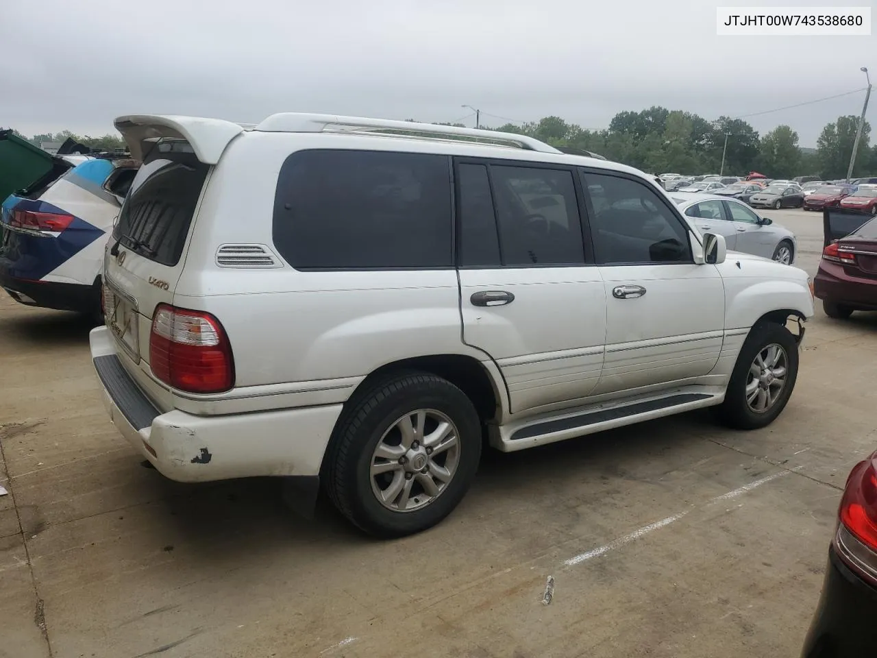 2004 Lexus Lx 470 VIN: JTJHT00W743538680 Lot: 66269864